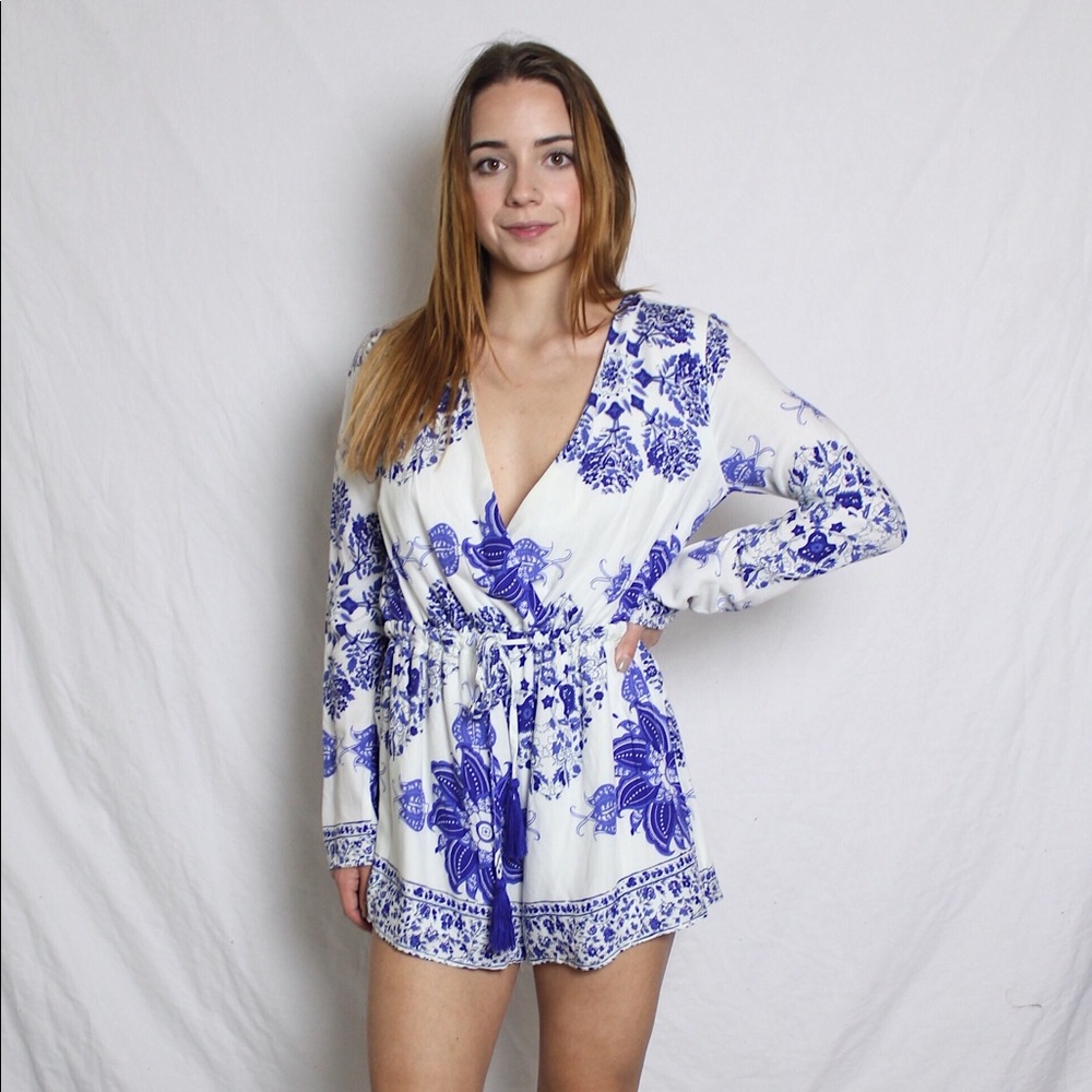 Floral Romper
